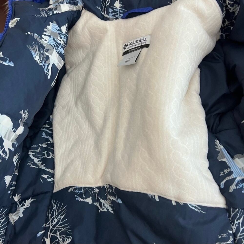 Columbia Kids Winter Faux Fur Hooded Jacket  Size 14 - Picture 6 of 12